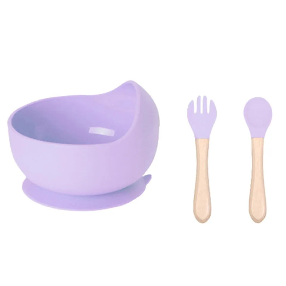 Baby Food Suction Bowl with Spoon