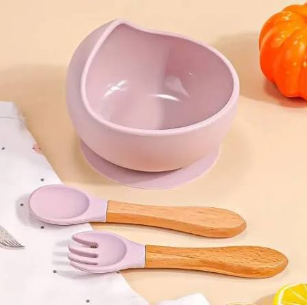 Baby Food Suction Bowl with Spoon
