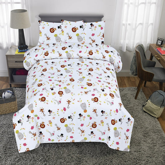 Organic Character Single Bed Sheet