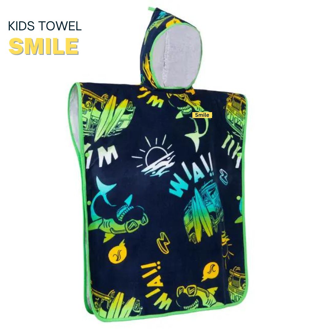 KID HOODIE TOWEL 2A