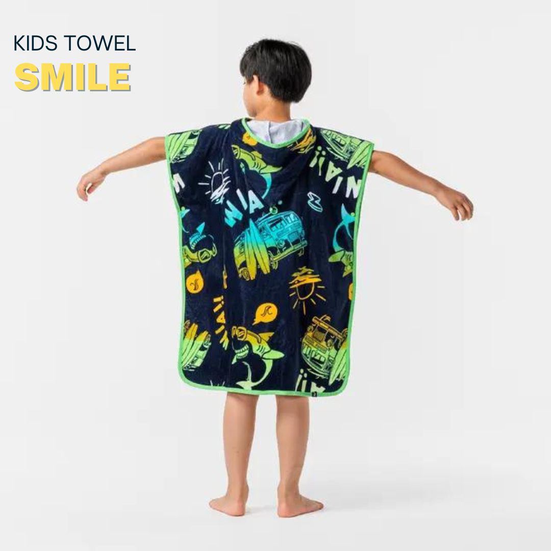 KID HOODIE TOWEL 2A