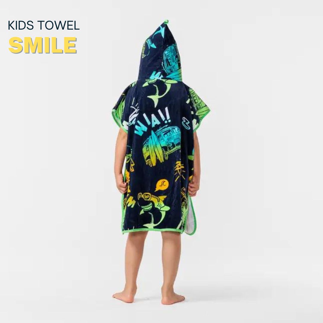 KID HOODIE TOWEL 2A