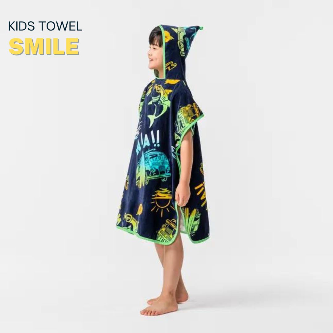 KID HOODIE TOWEL 2A