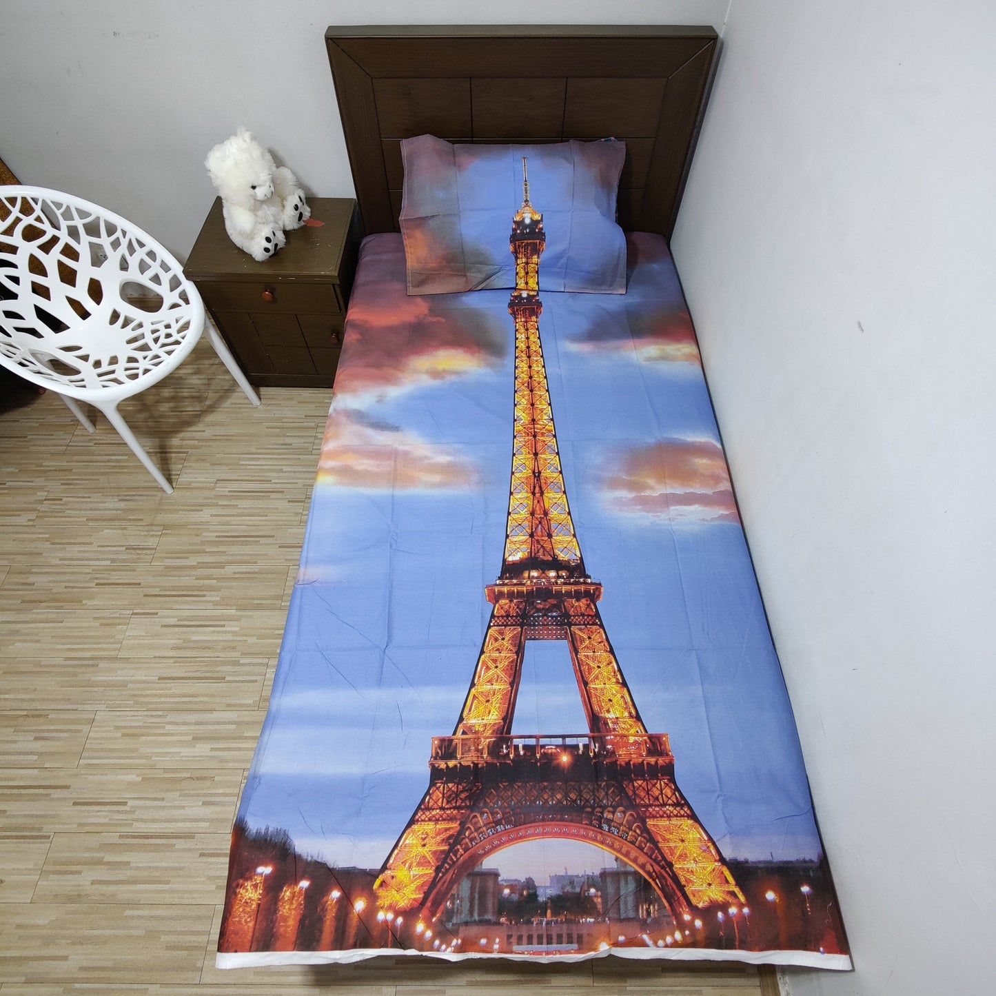 EIFFEL TOWER KIDS BEDSHEET