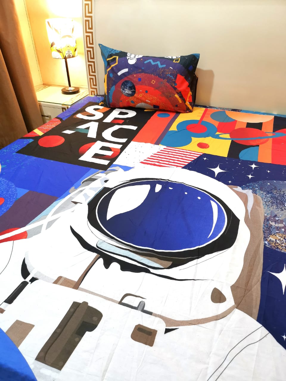 Kids Astronaut Glow in Dark Bedsheet 7980