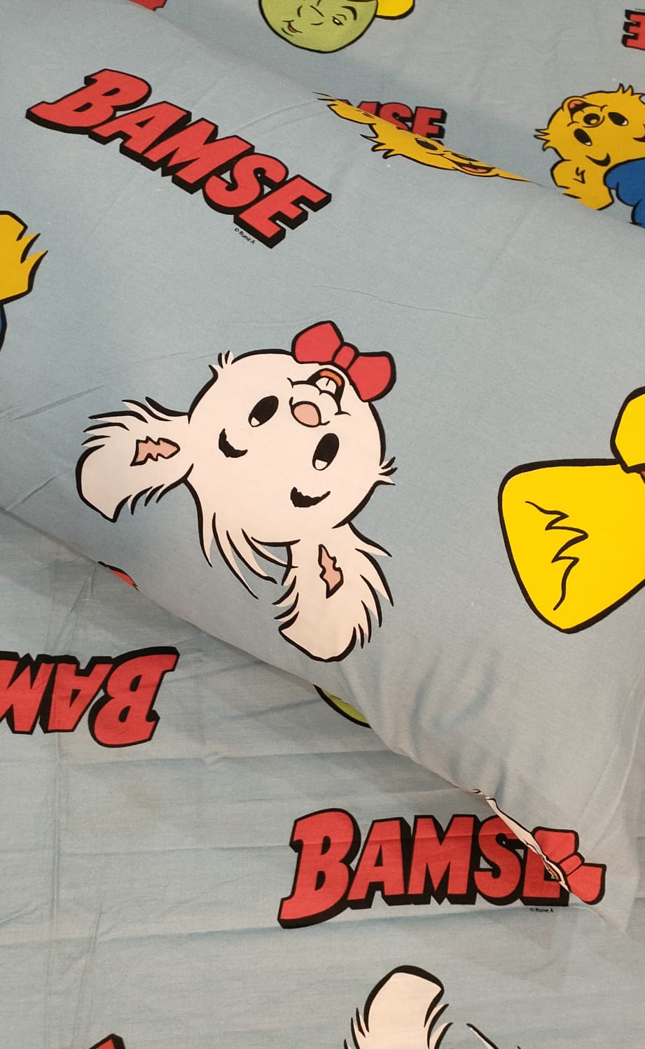 Kids Bamse Character Bedsheet