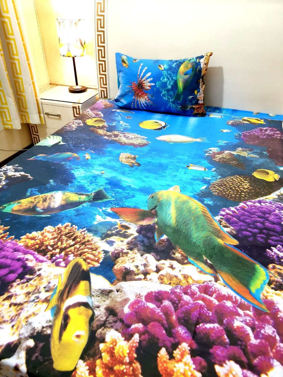 Kids Under Sea View Bedsheet 7952