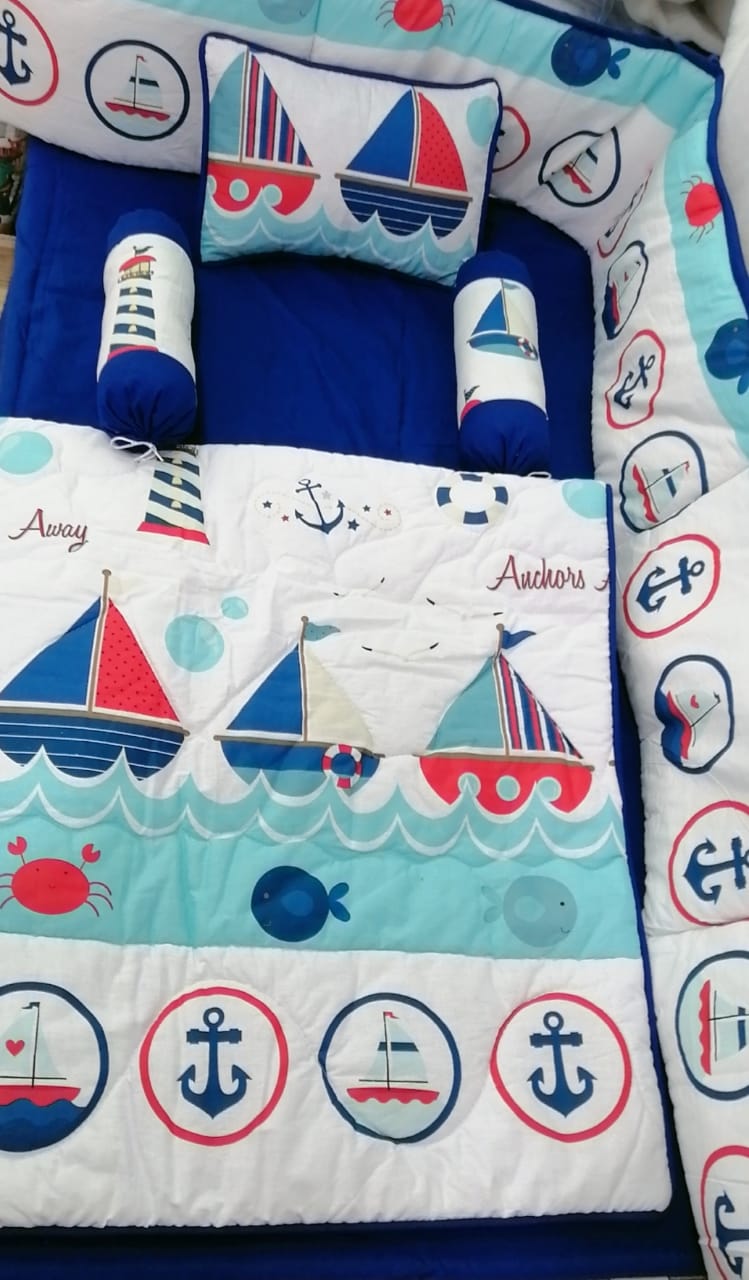 Sail Character Baby Cot Set