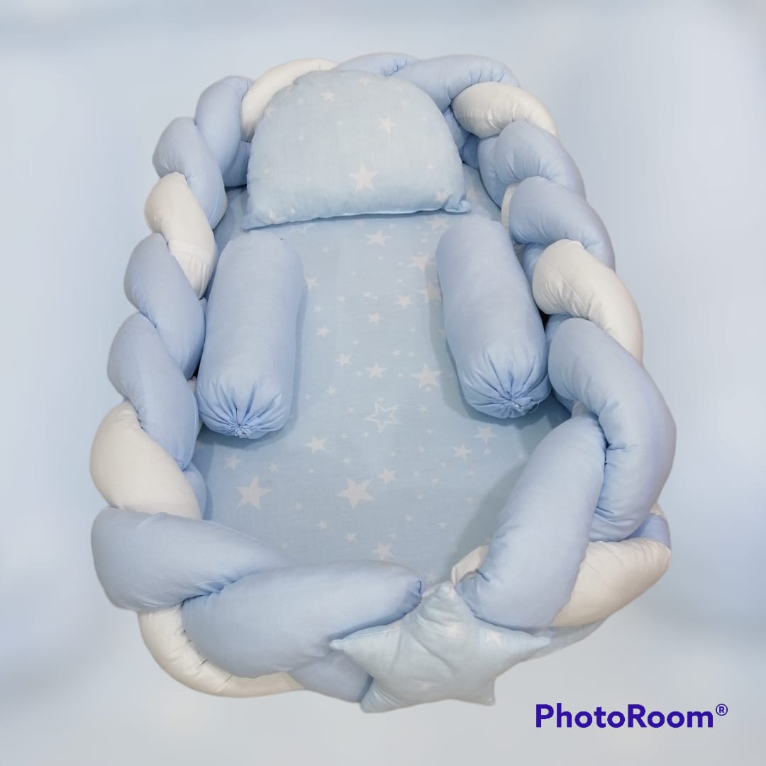 SPIRAL BOARDER BLUE BABY NEST