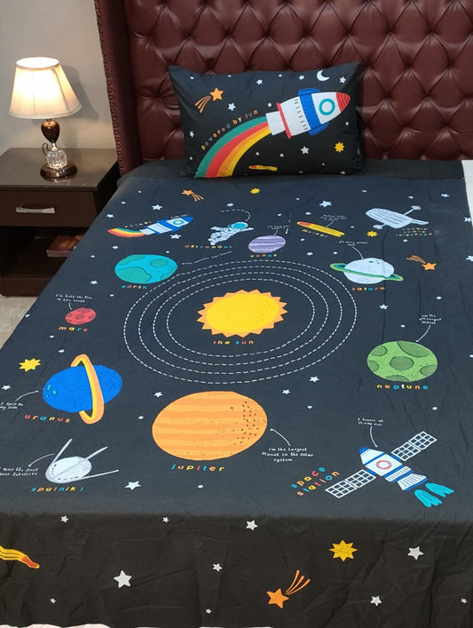 GALAXY BED SHEET 3944