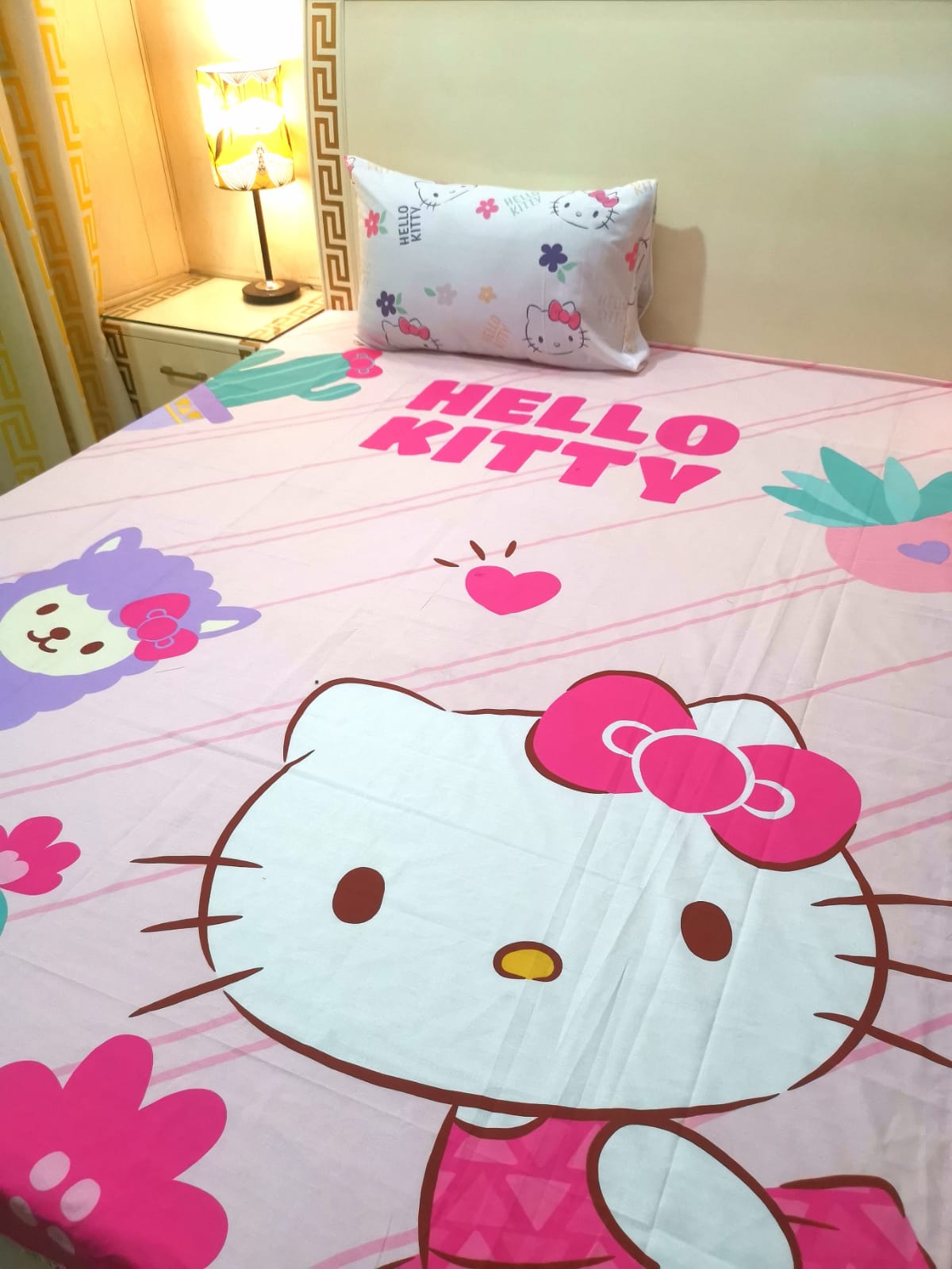 HELLO KITTY KIDS BEDSHEET 3133