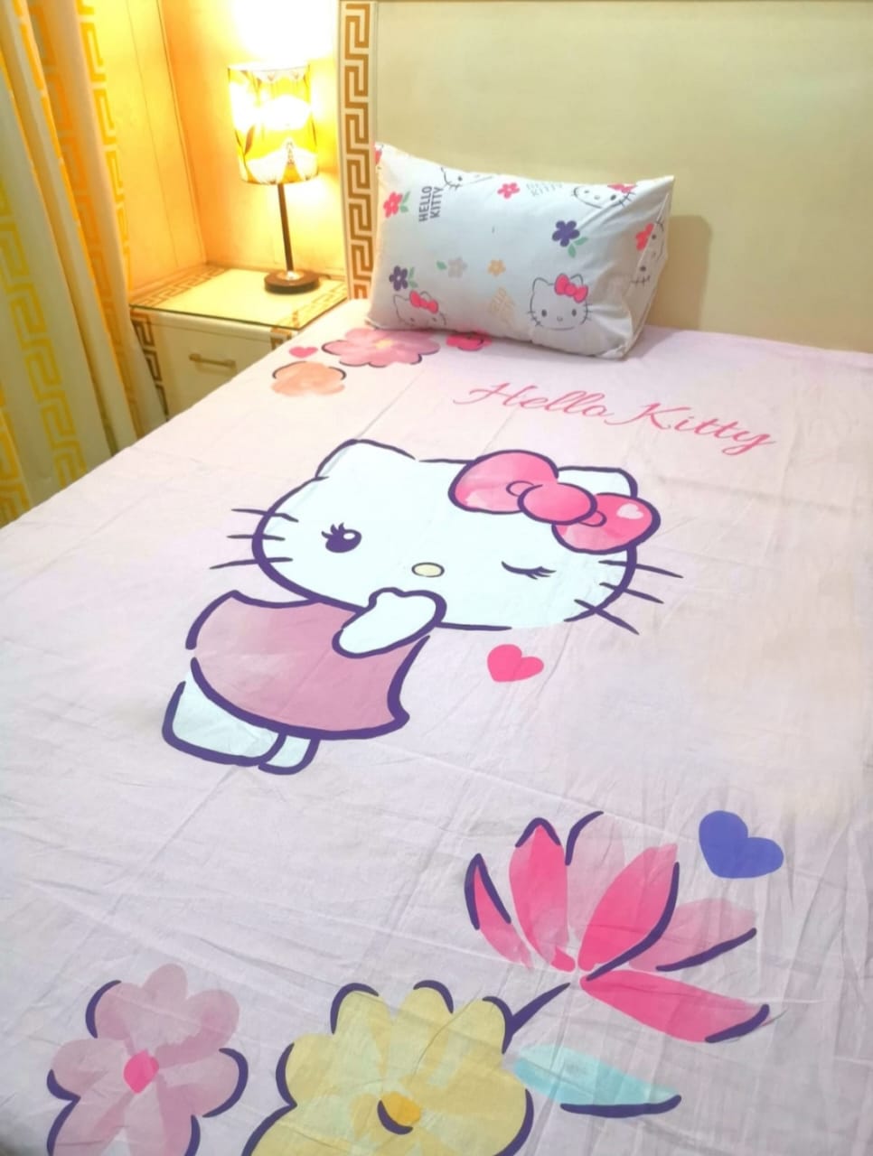 HELLO KITTY KIDS BEDSHEET 3999