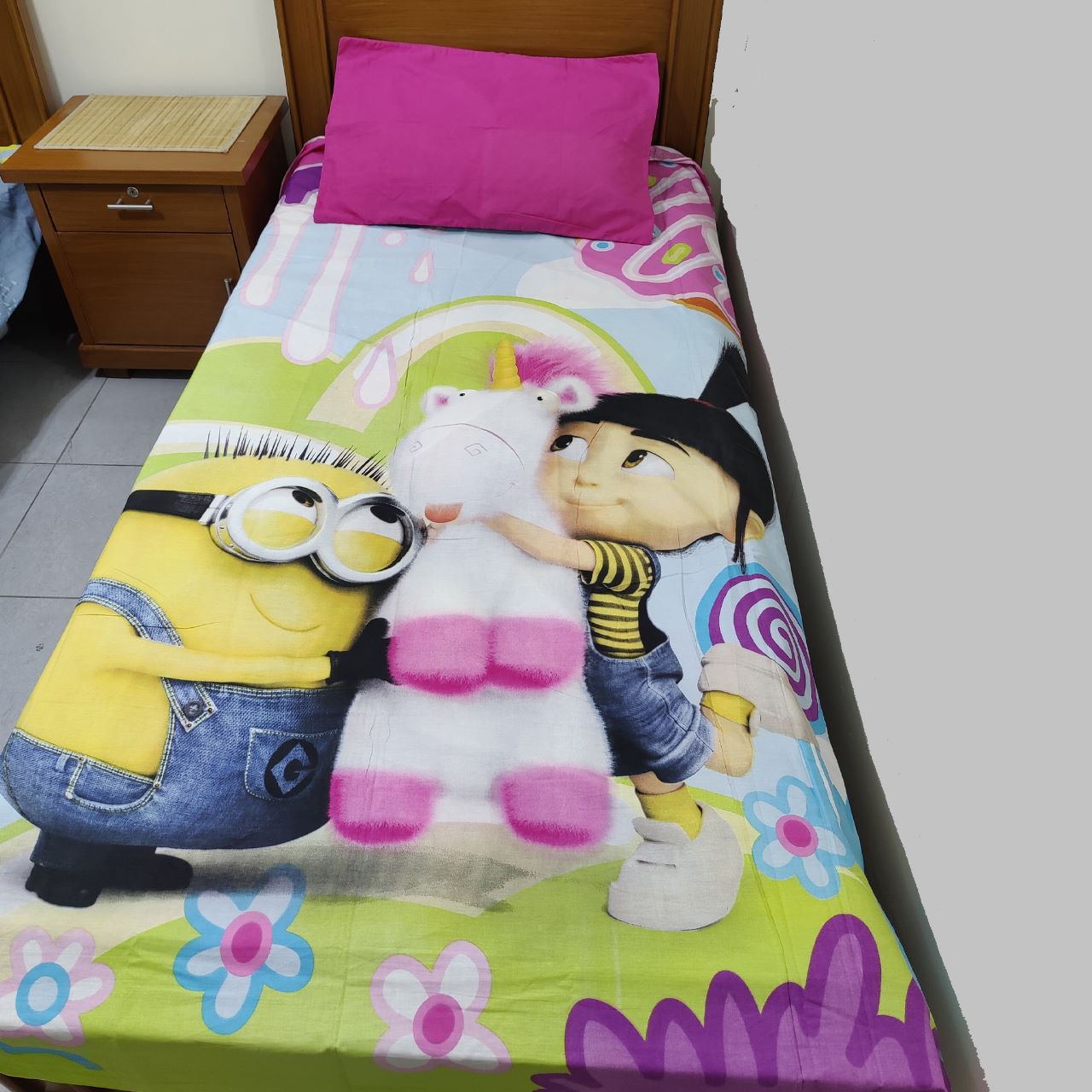 Minnion Single Bedsheet