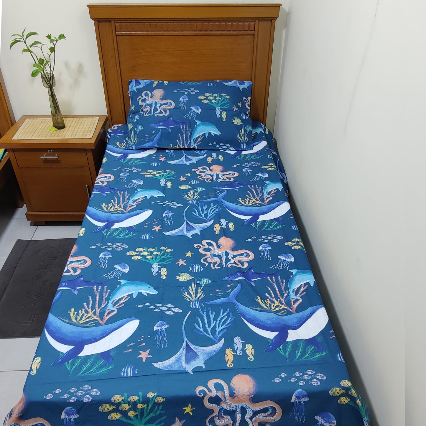 BLUE OCEAN KID BEDSHEET