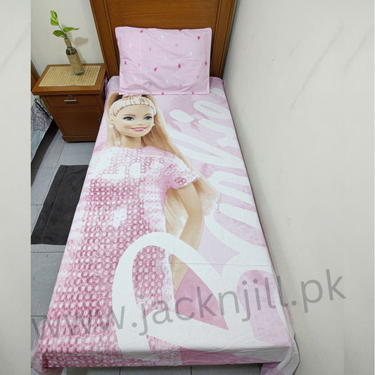 BARBIE DOLL BEDSHEET 0A09