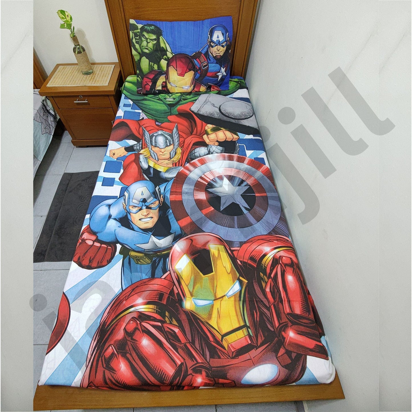 THE AVENGERS BEDSHEET 0A13