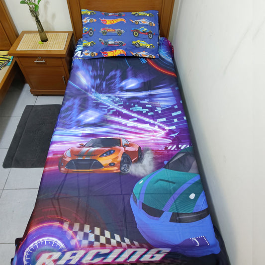 HOT WHEELS KID BEDSHEET